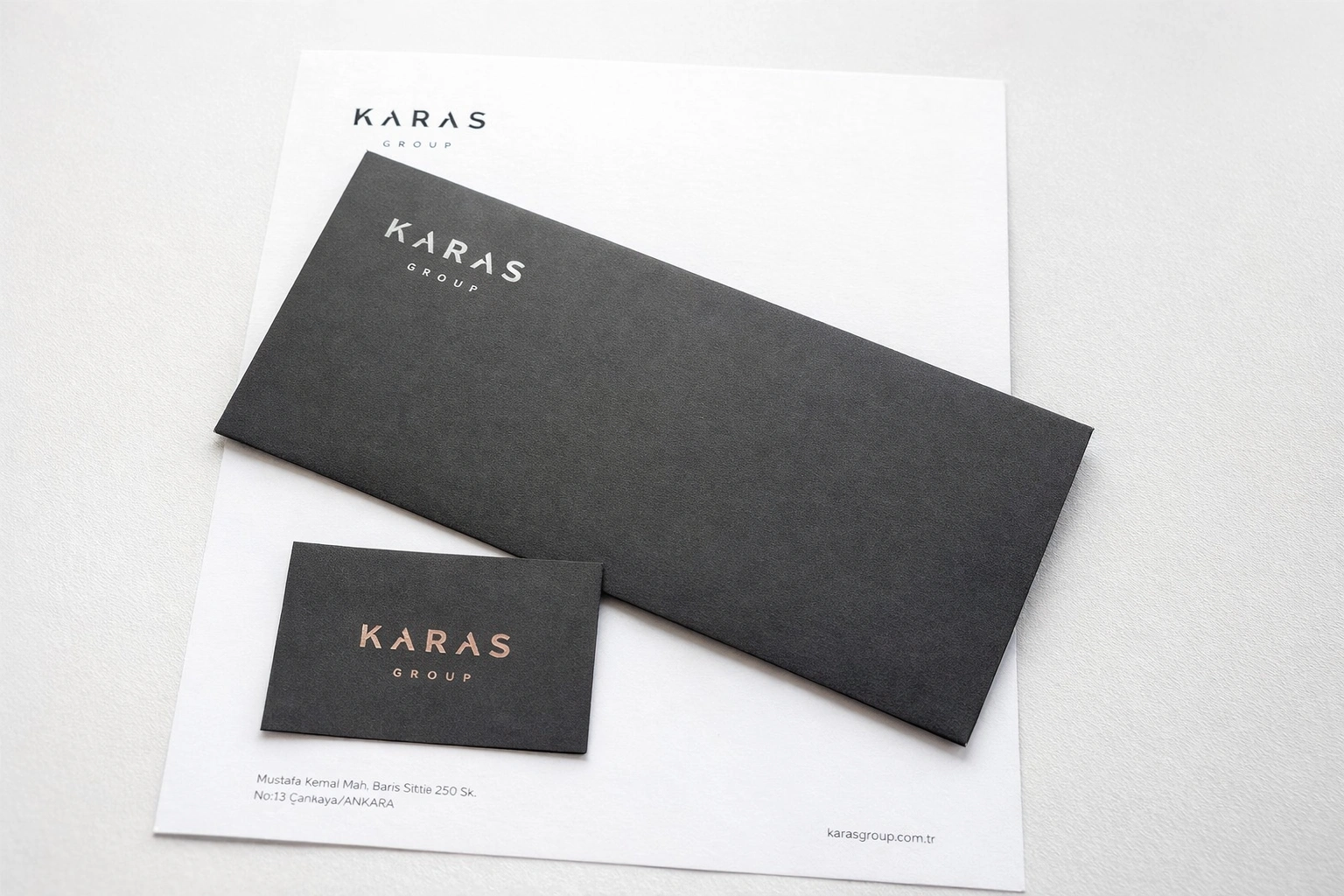 Antetli Kağıt Örneği - Kurumsal Kimlik Baskı Örneği