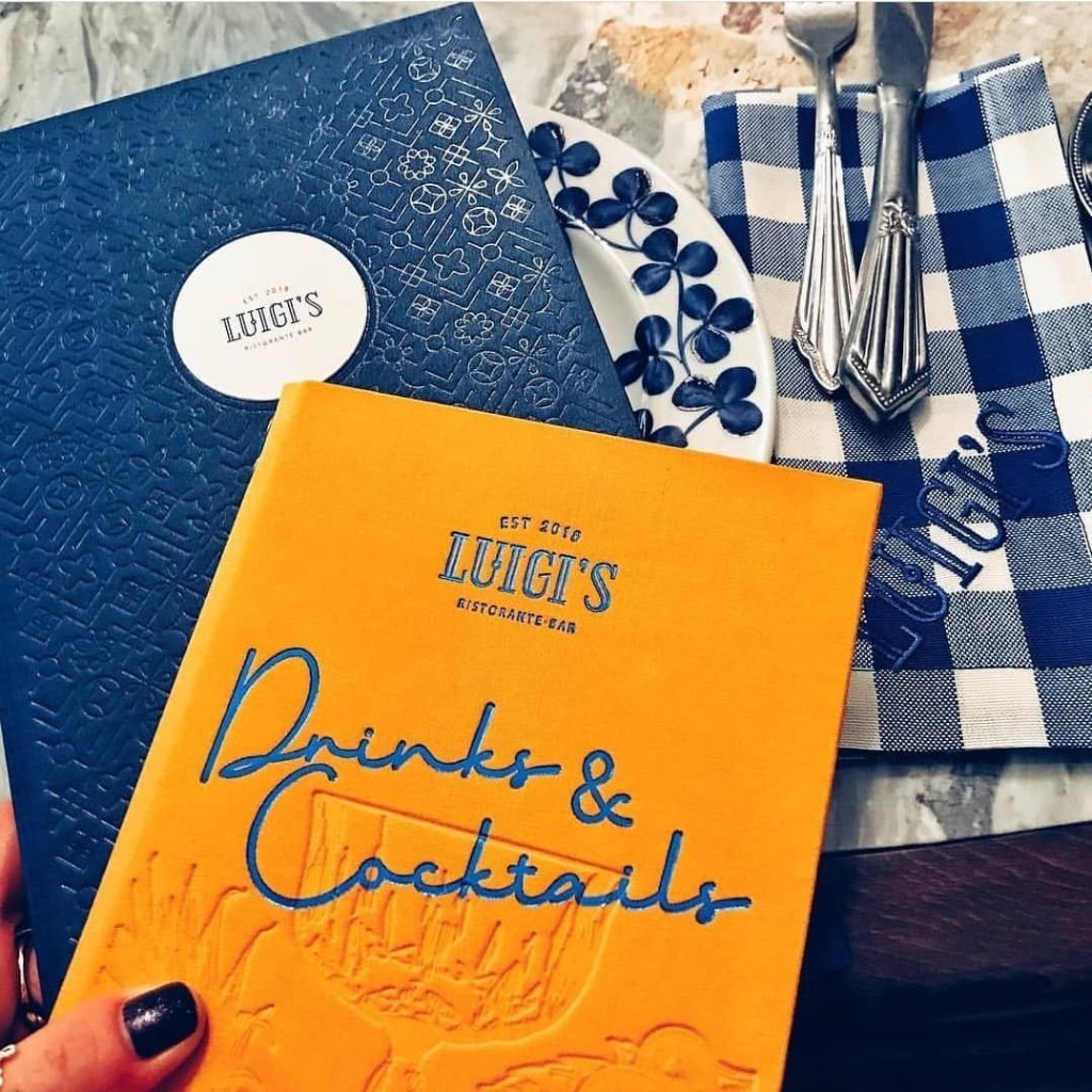 Luigi's Restoran Menü Tasarımı - Miki Matbaa