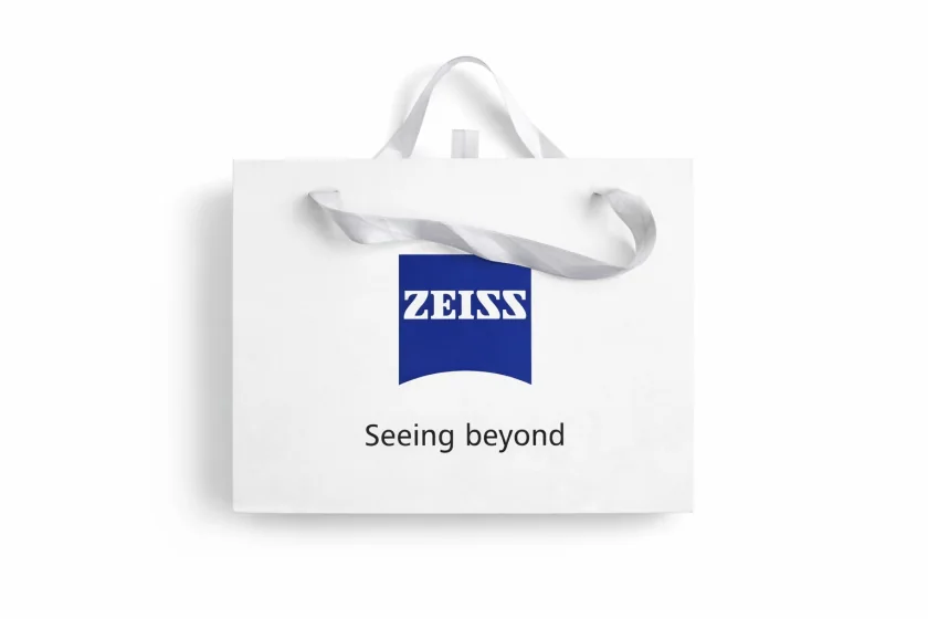 Zeiss karton çanta baskı örneği