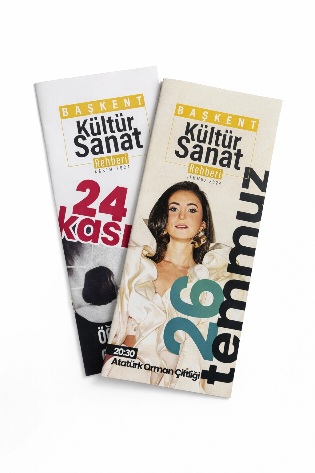 Etkinlik broşürü – konser tanıtım broşürü baskı örneği