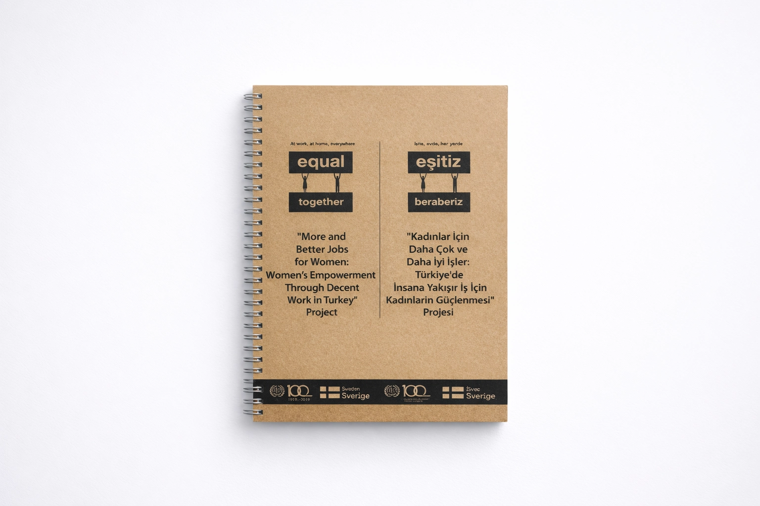 Defter Baskı Örneği - Spiralli Defter Örnekleri