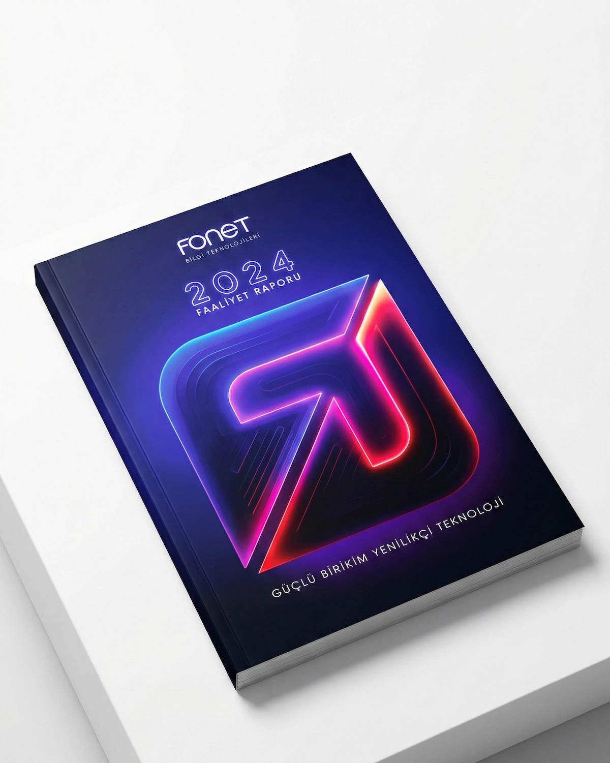 Faaliyet Raporu Baskı Örneği | Kurumsal Ciltleme