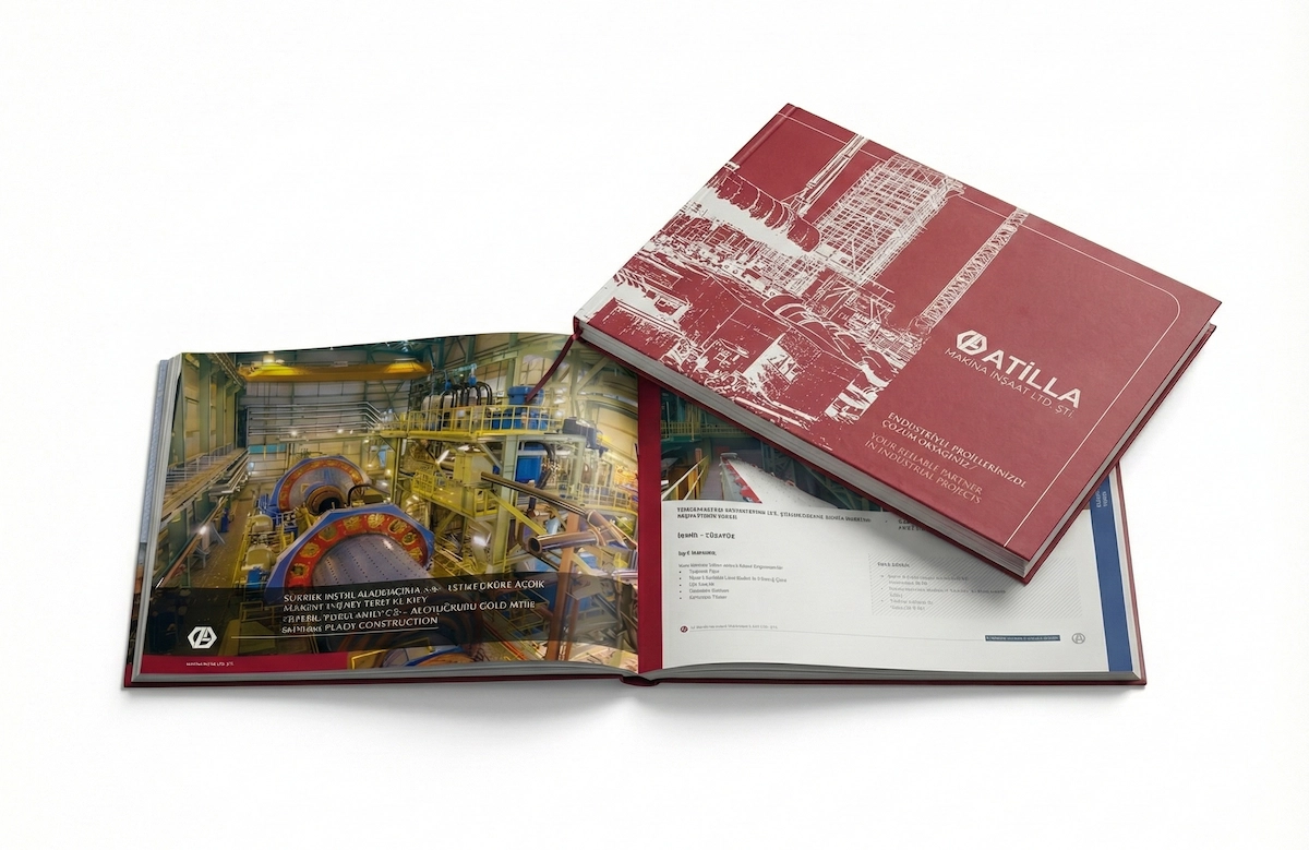 Kurumsal Katalog - Kaliteli Katalog Baskı